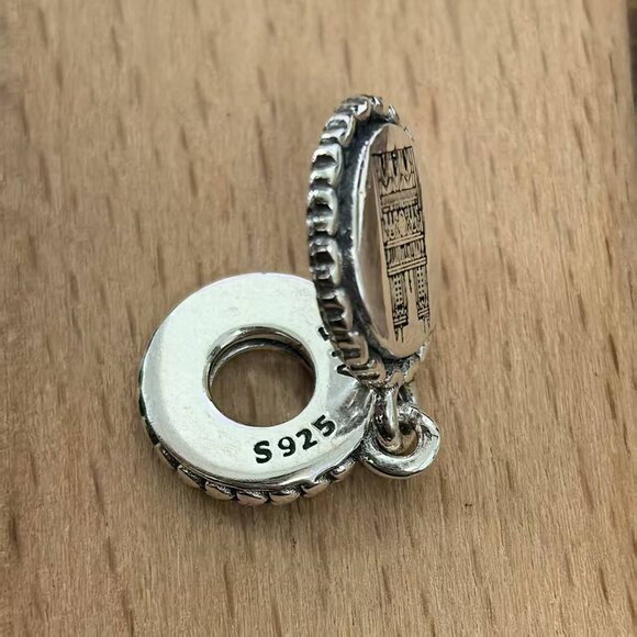 Pandora Paris Notre Dame Charm Pendant, S925 Silver Bracelets - Picture 4 of 4